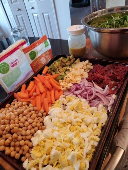 Salad bar ideas - Cobb Salad 