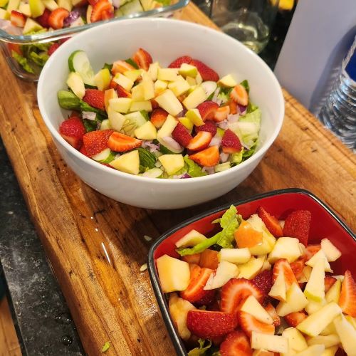 salad bar ideas - strawberry